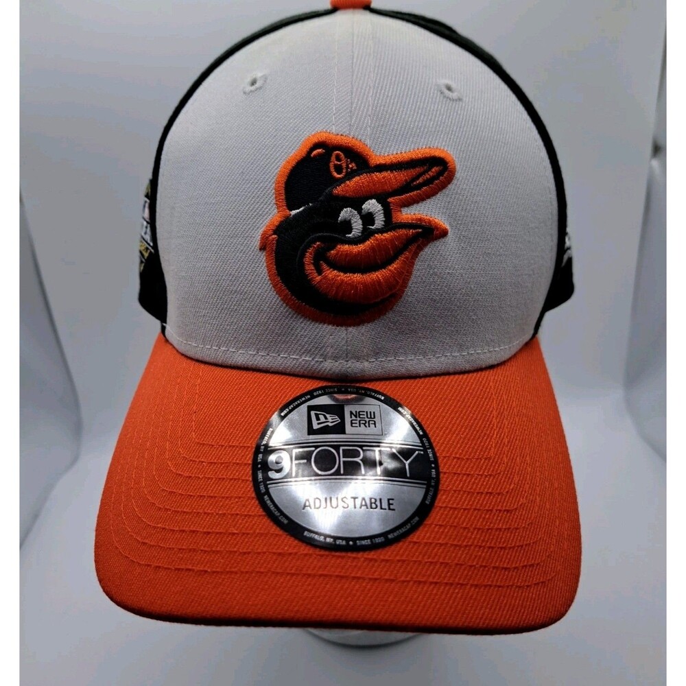 Baltimore Orioles New Era 9Forty Adjustable Post Season 2023 Cap Hat Orange